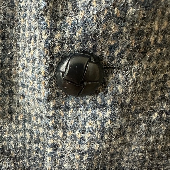 Botany 500 Sport Coat mens 40S Vintage Blazer Harris Tweed Wool Gray Single Vent - Picture 2 of 15